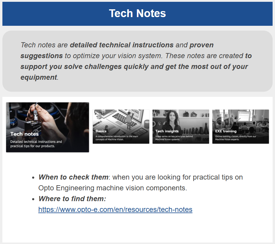 tech notes