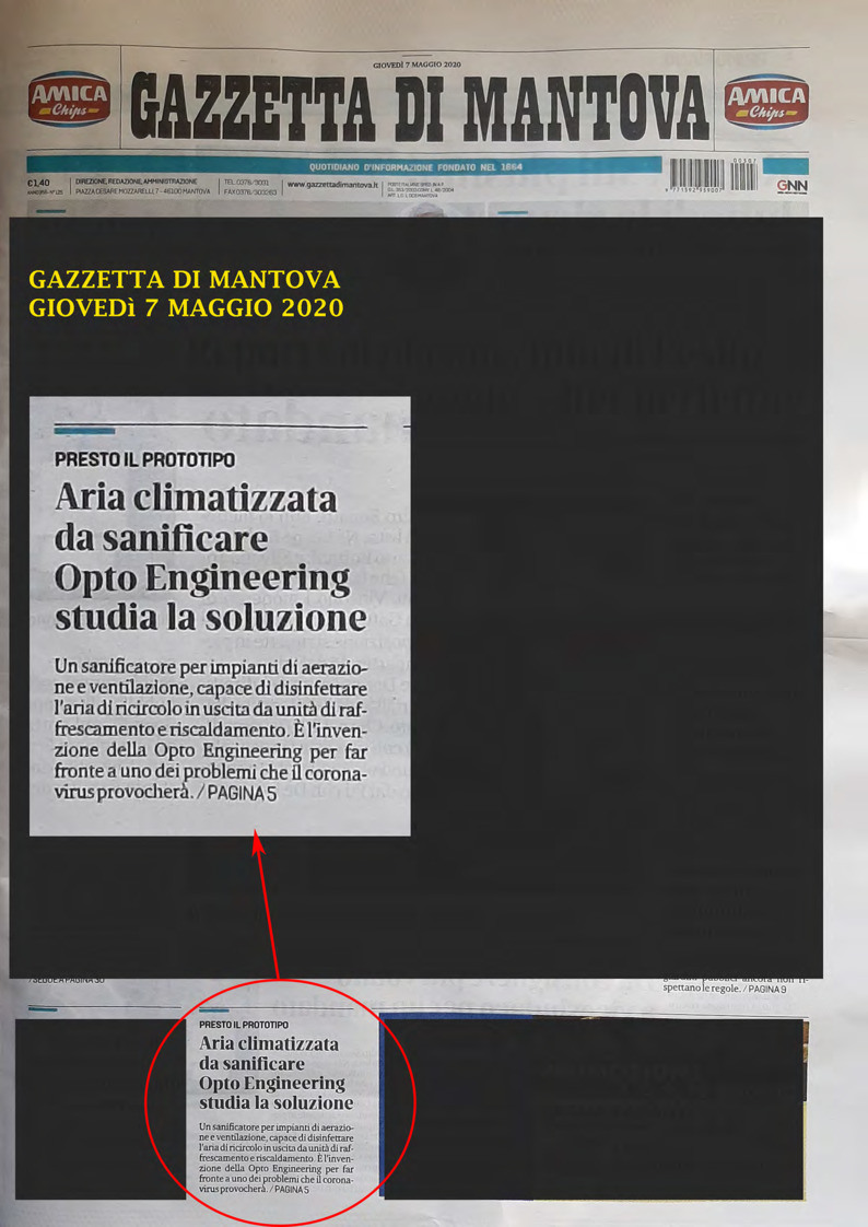 Gazzetta di Mantova 7 mag 2020