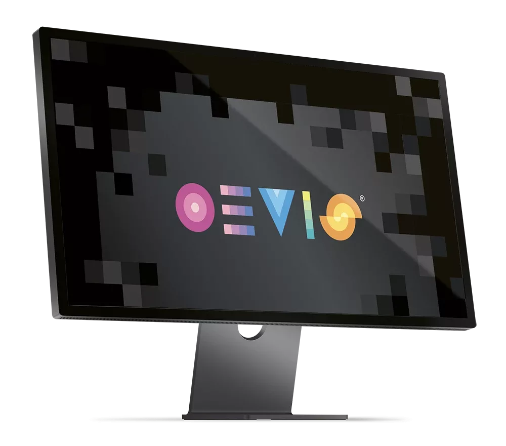 OEVIS Monitor mockup 2025