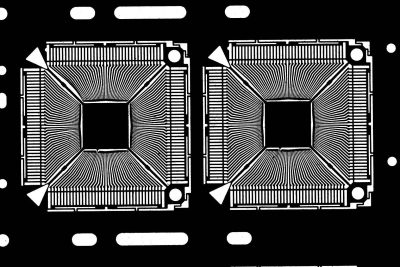 TC16M sample with collimated backlight